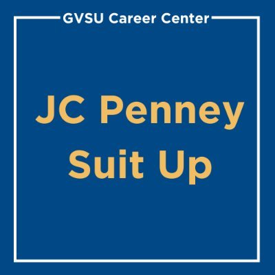 GVSU Career Center JCPenney Suit Up Event